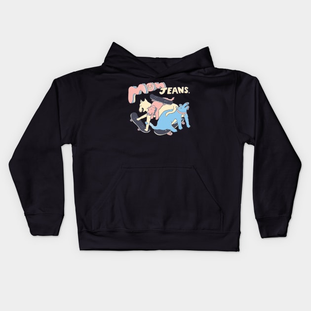 Mom Jeans band Kids Hoodie by sevalyilmazardal